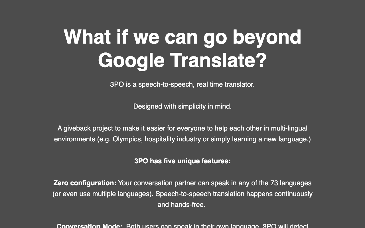 3PO - Revolutionizing Communication with Speech-to-Speech Translation Translation Communication