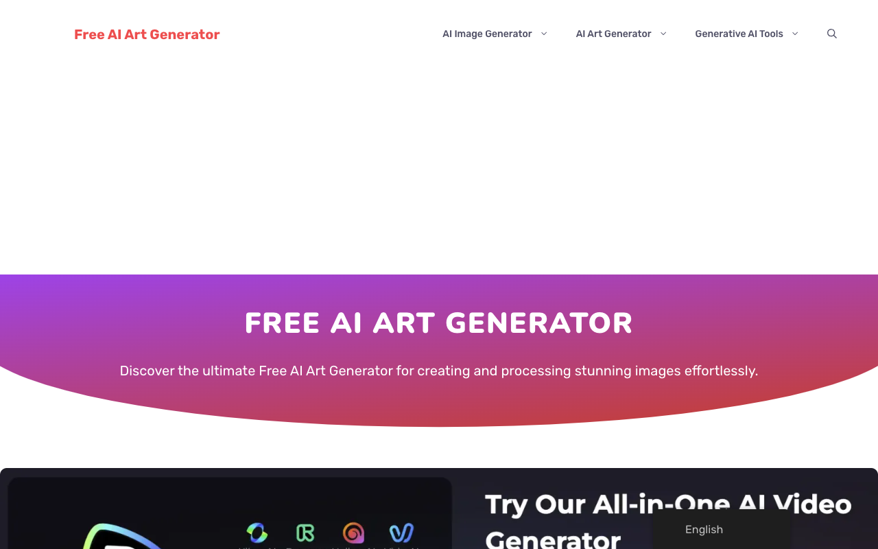 Free AI Art Generator - Create Stunning AI Images for Free