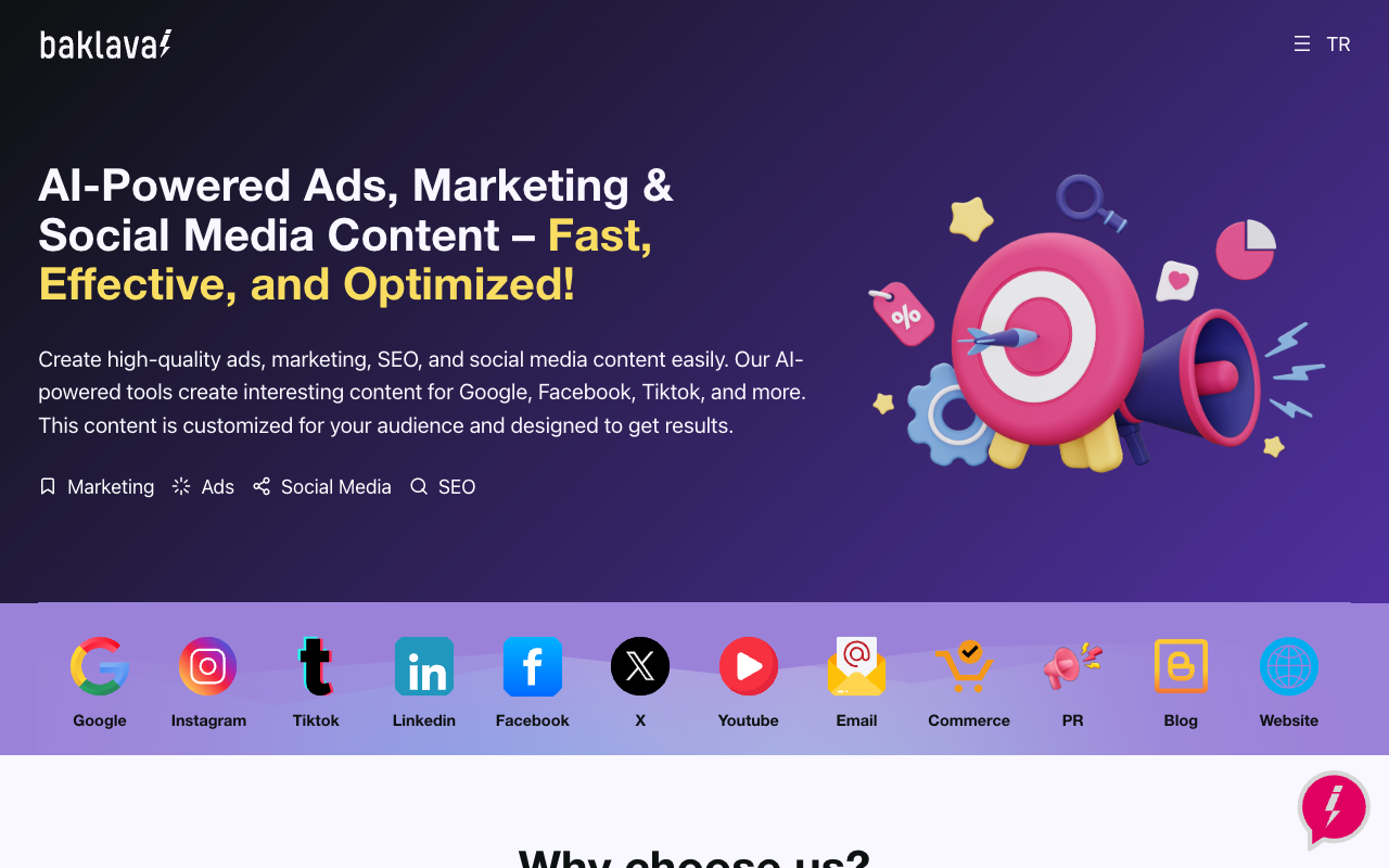 BaklavAI - Enhance Your Business with Free AI Tools