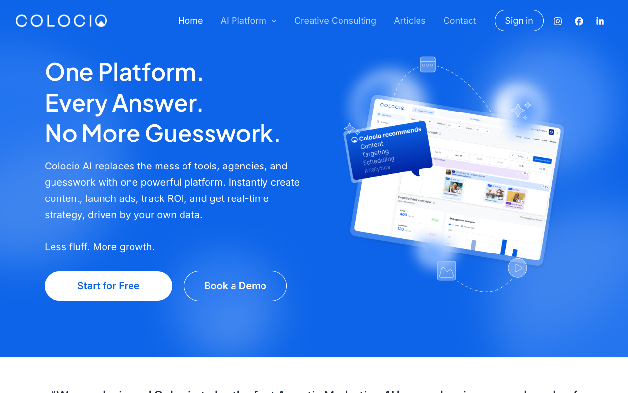 Colocio AI - Your End-to-End Marketing Copilot
