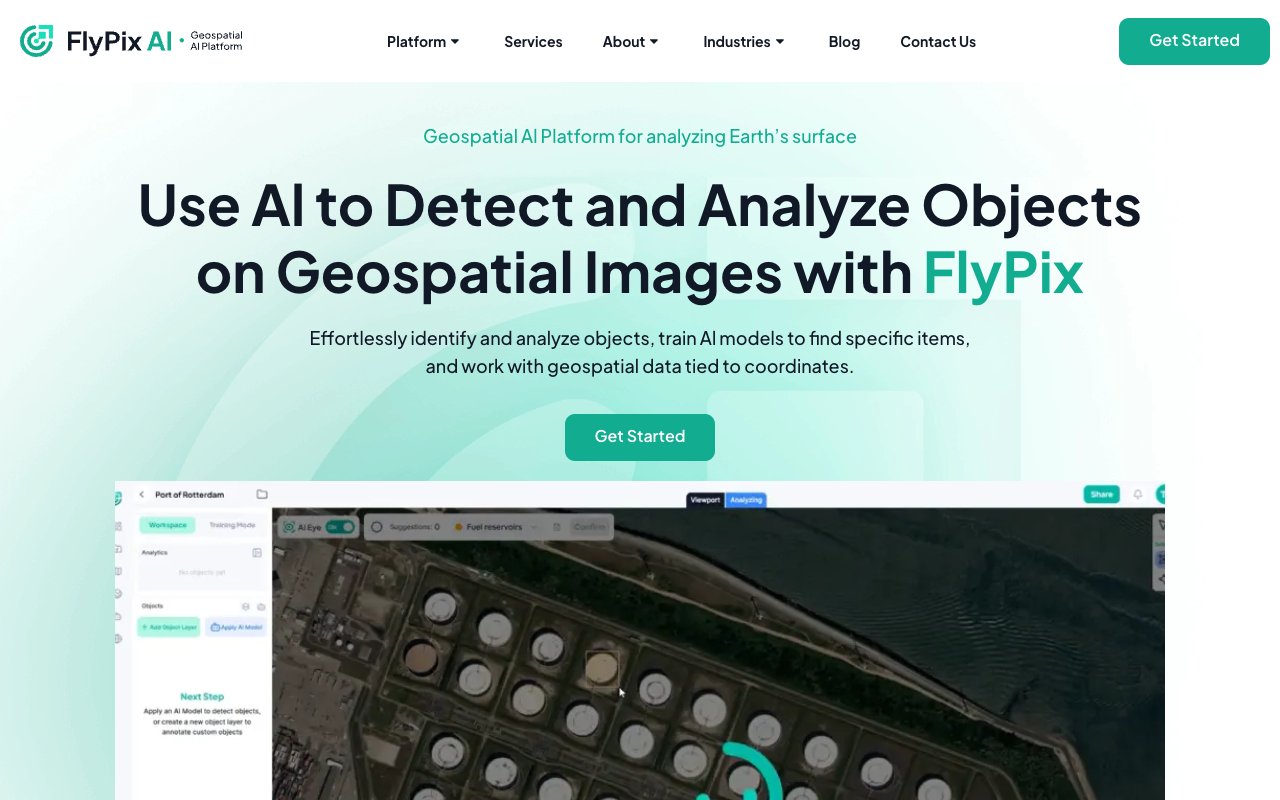 Flypix - Revolutionizing Geospatial Solutions with AI Technology