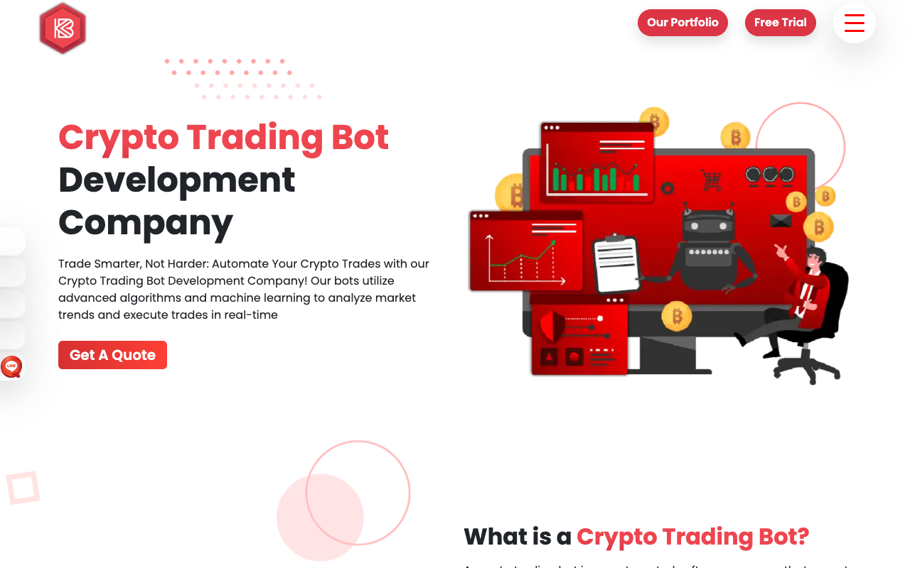 Kryptobees - Empower Your Business with Crypto Trading Bot Development Crypto Trading Automation
