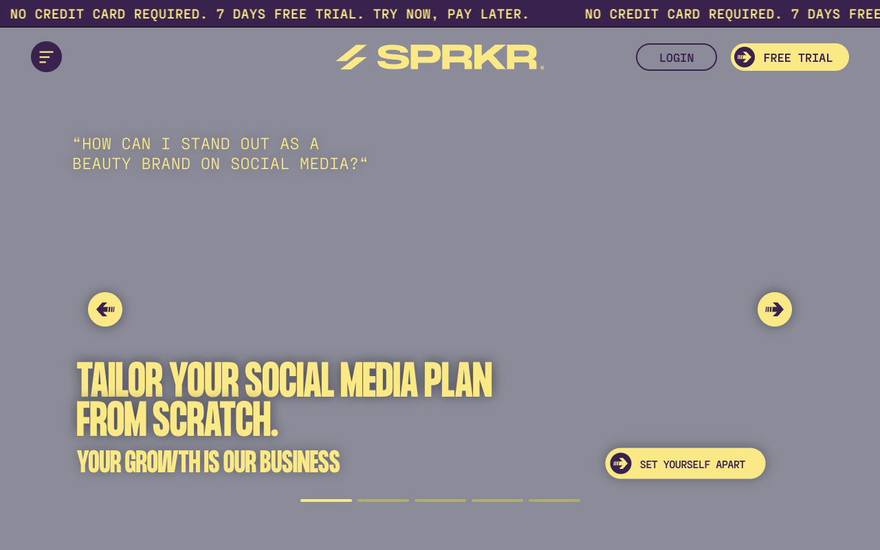 SPRKR - AI-powered Creative Platform for SMBs