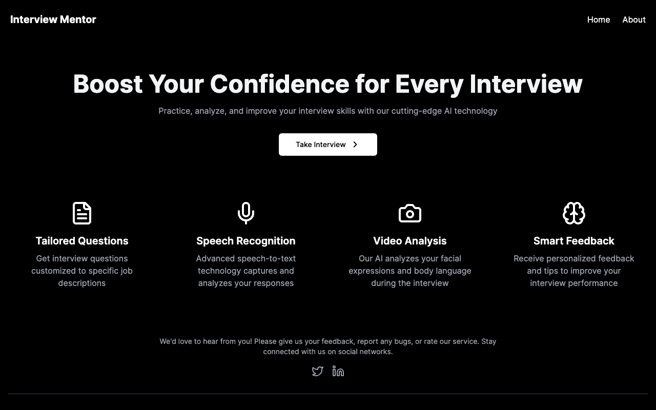Interview Mentor - Enhance Your Interview Skills with AI Technology