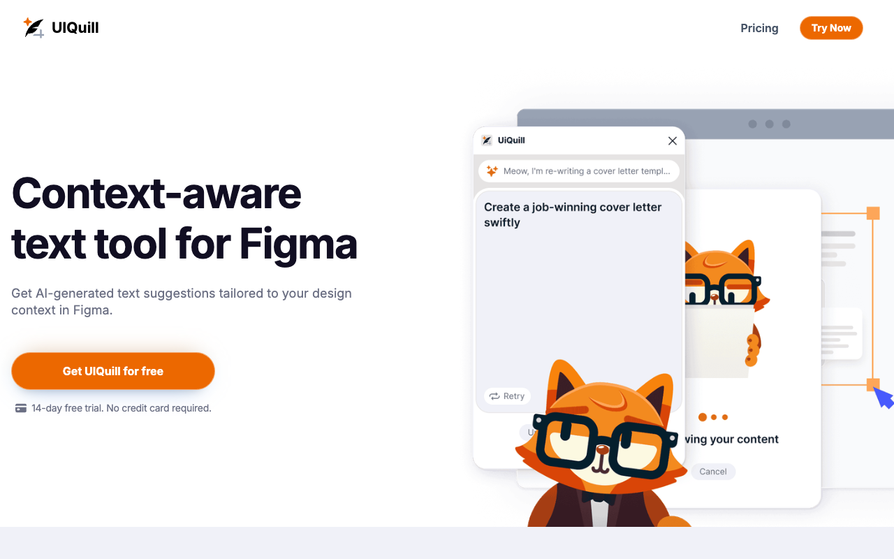 UIQuill - AI Text Assistant for Figma Designers