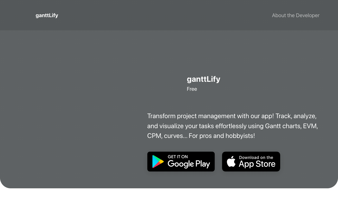 ganttLify - Gamified Project Management App