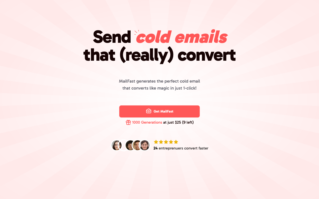 MailFast AI - Revolutionizing Cold Email Outreach