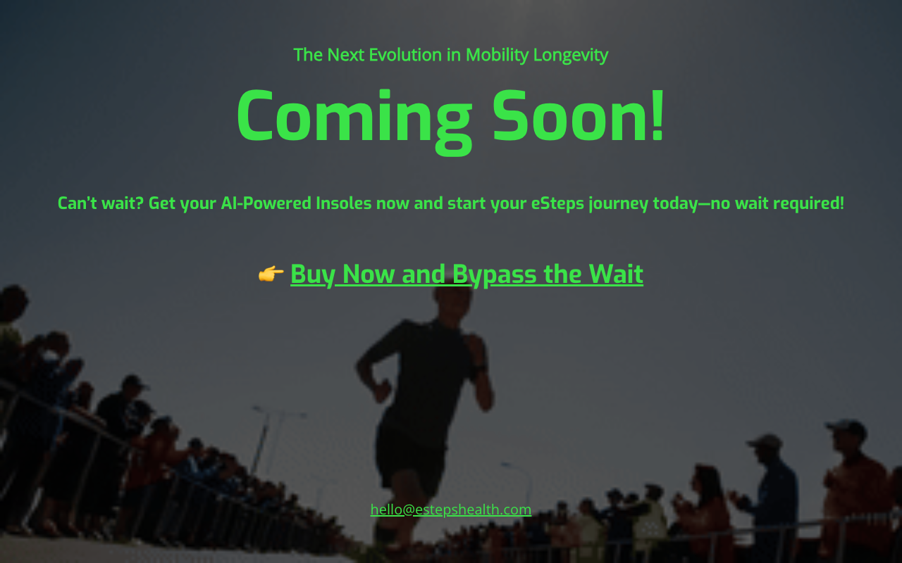 eSteps Health - Enhancing Mobility and Posture with Smart Insoles