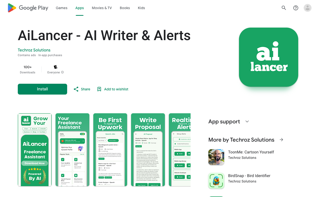 AiLancer: Your Ultimate AI Freelance Assistant AI Freelance