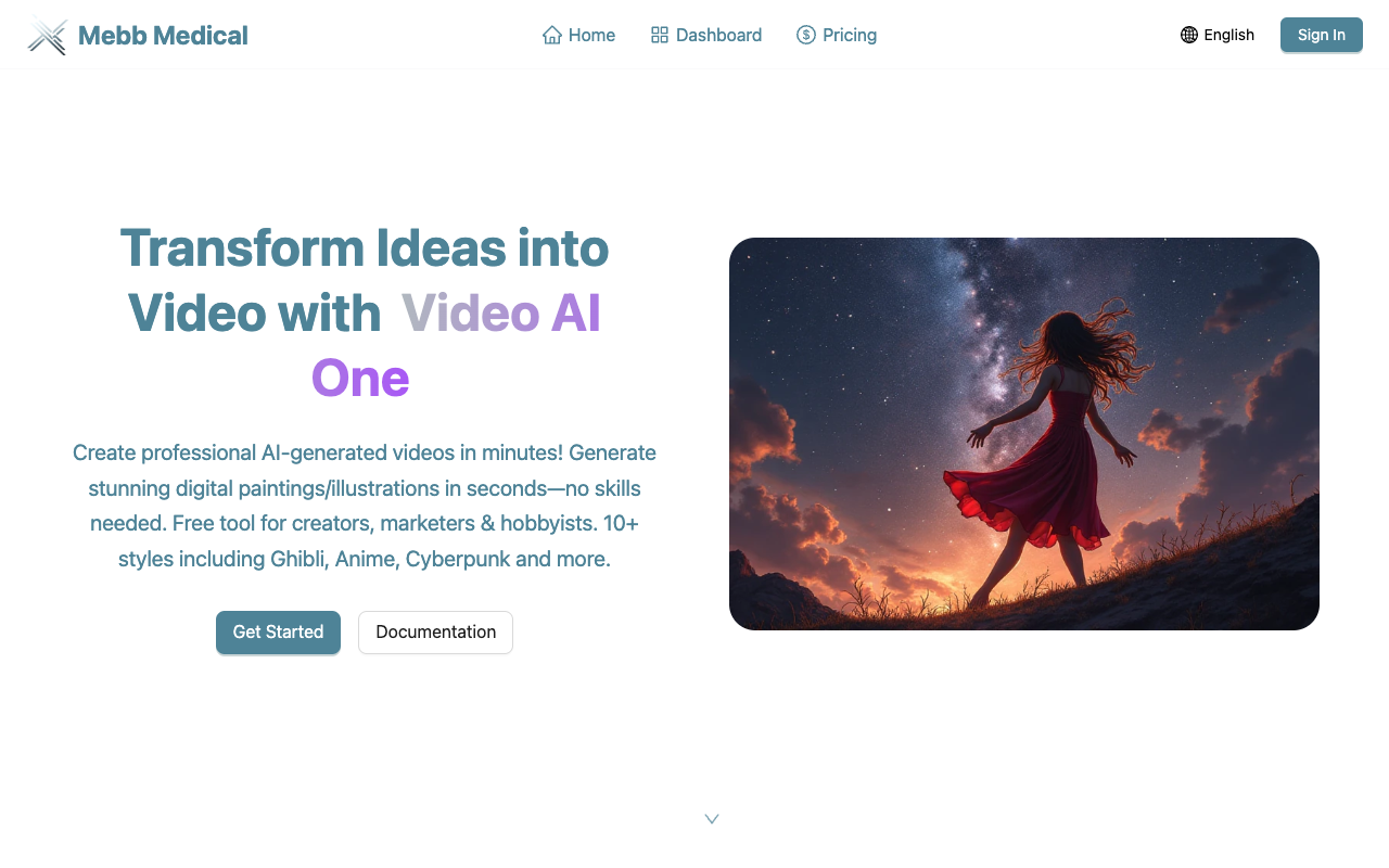VideoAI One - Your Ultimate Free AI Video Creation Tool AI Video