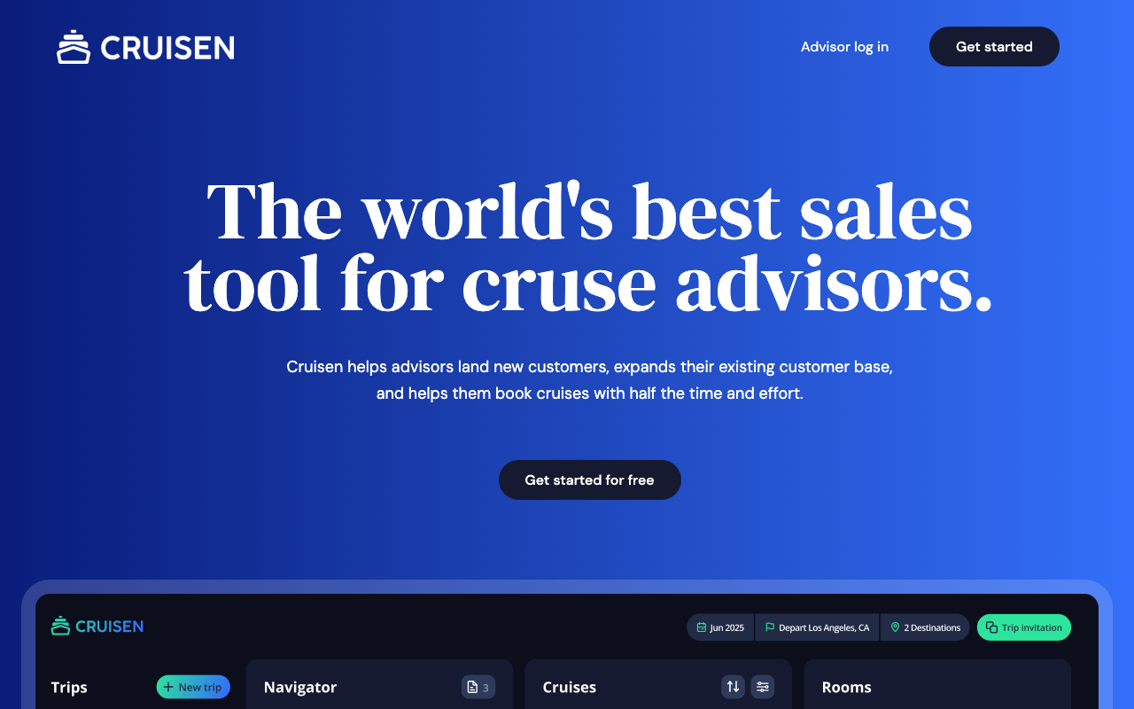 Cruisen - Simplifying Cruise Bookings with AI Technology