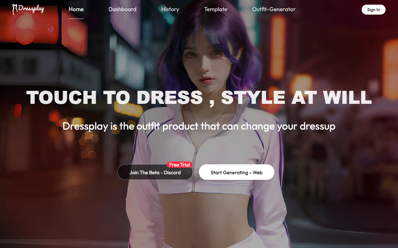 DressPlay - The AI-Powered Virtual Fitting Room