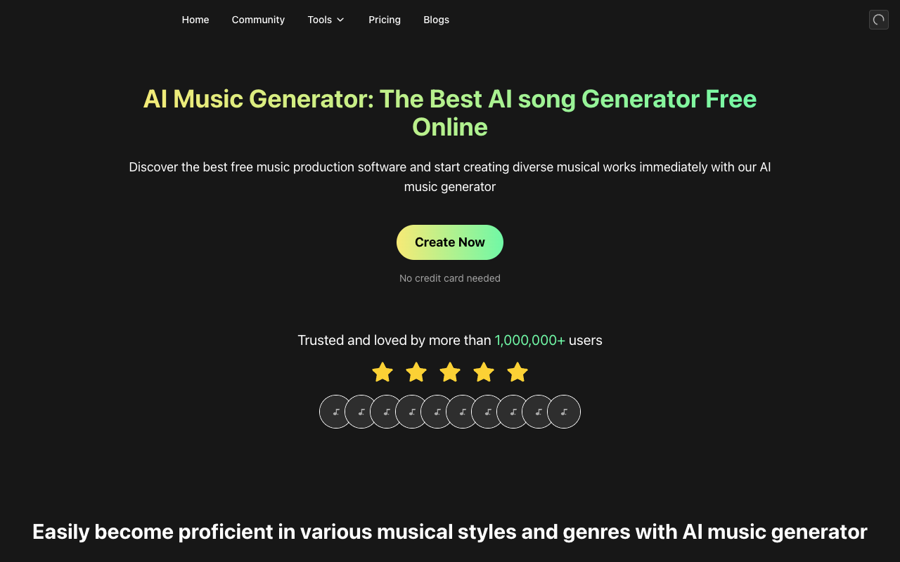 MusicAI - Your Ultimate Music Creation Tool