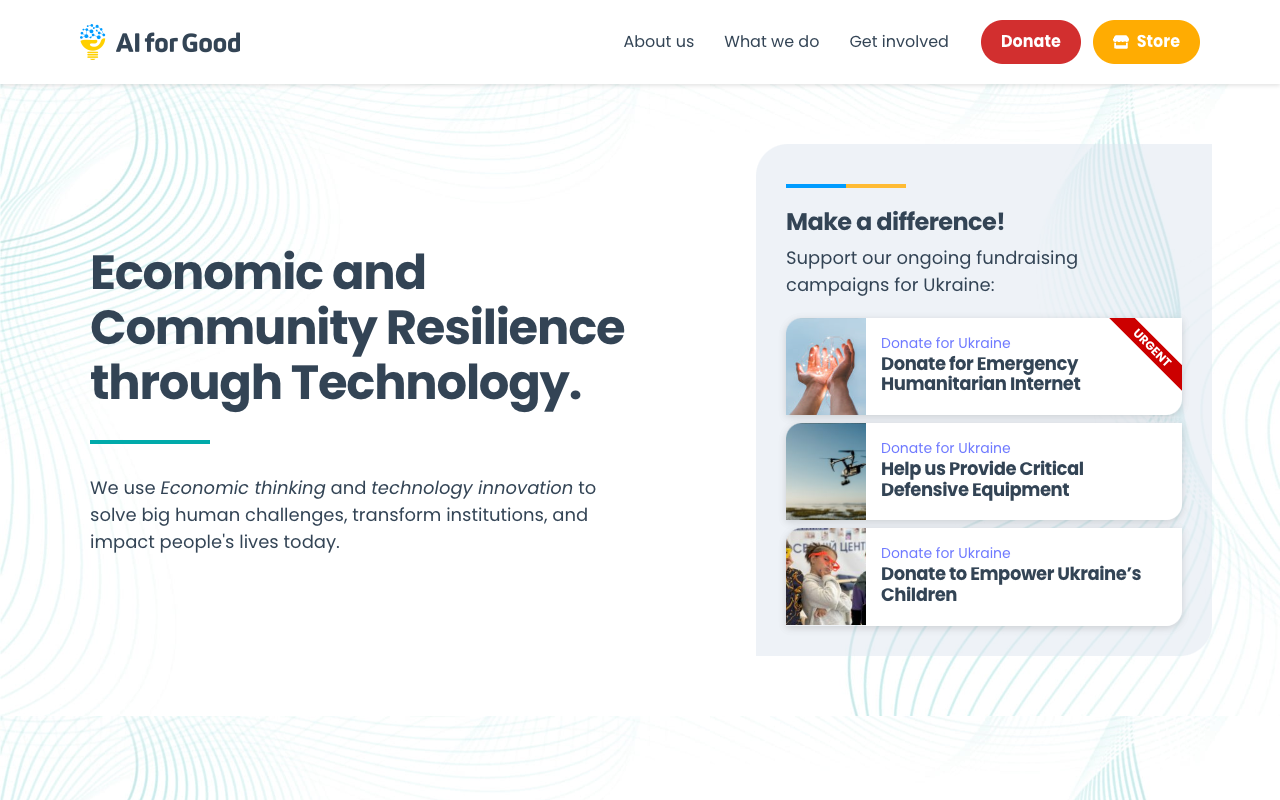 AI for Good Foundation - Leveraging AI for Global Challenges