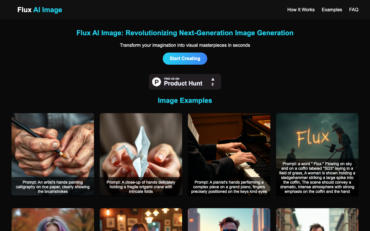 Flux AI Image - Transform Your Ideas into Stunning Visuals