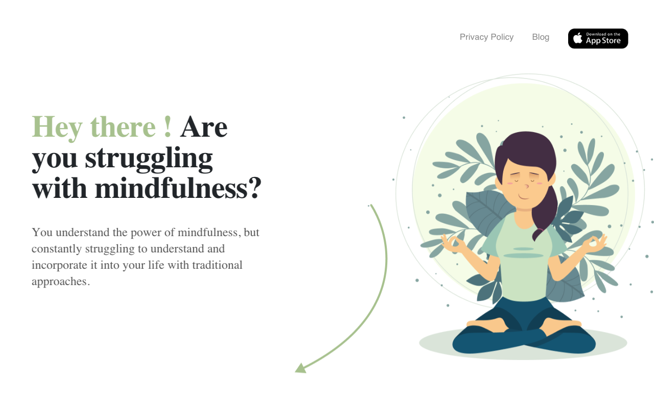 MetaMindful - Interactive Mindfulness training with AI