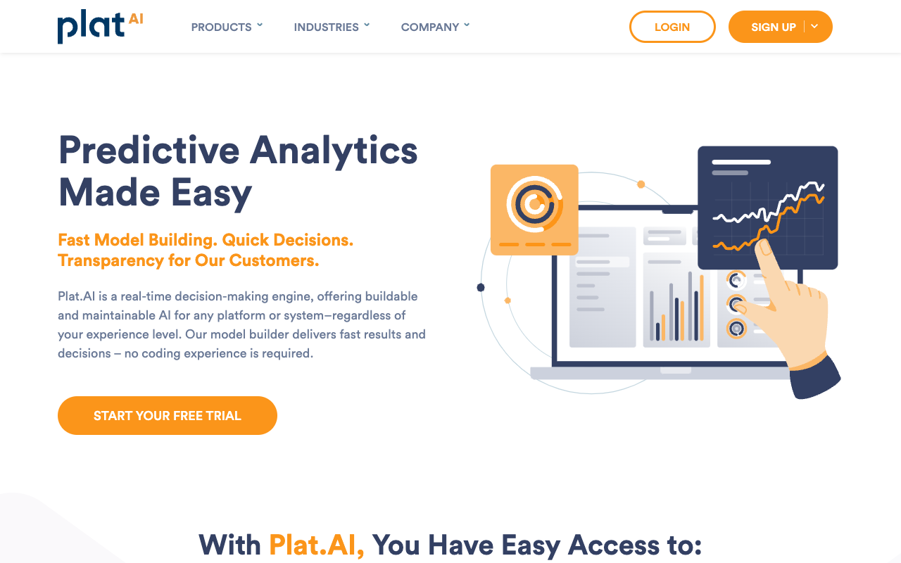 Plat.AI - AI-Powered Predictive Analytics Platform