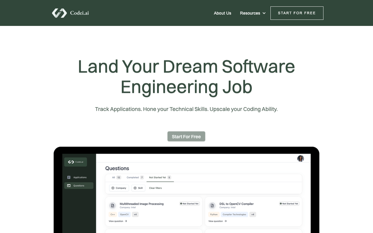 Codei AI - Revolutionizing Software Career Growth