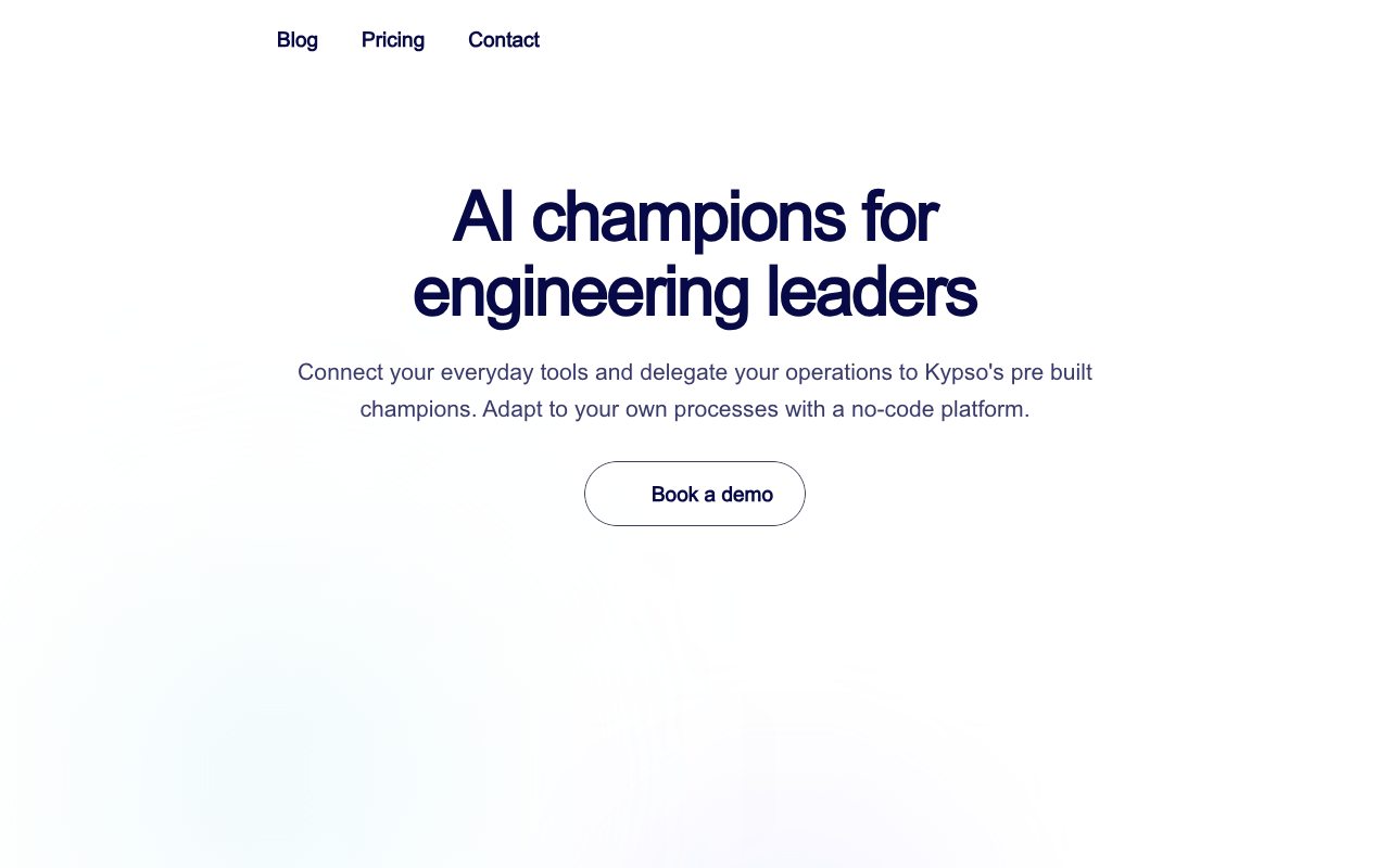 Kypso - AI agents for product builders AI Automation Productivity