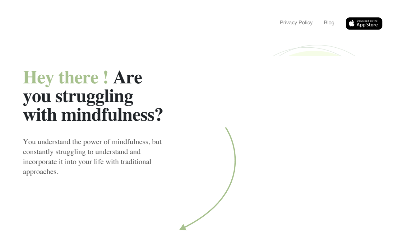 MetaMindful - Interactive Mindfulness training with AI