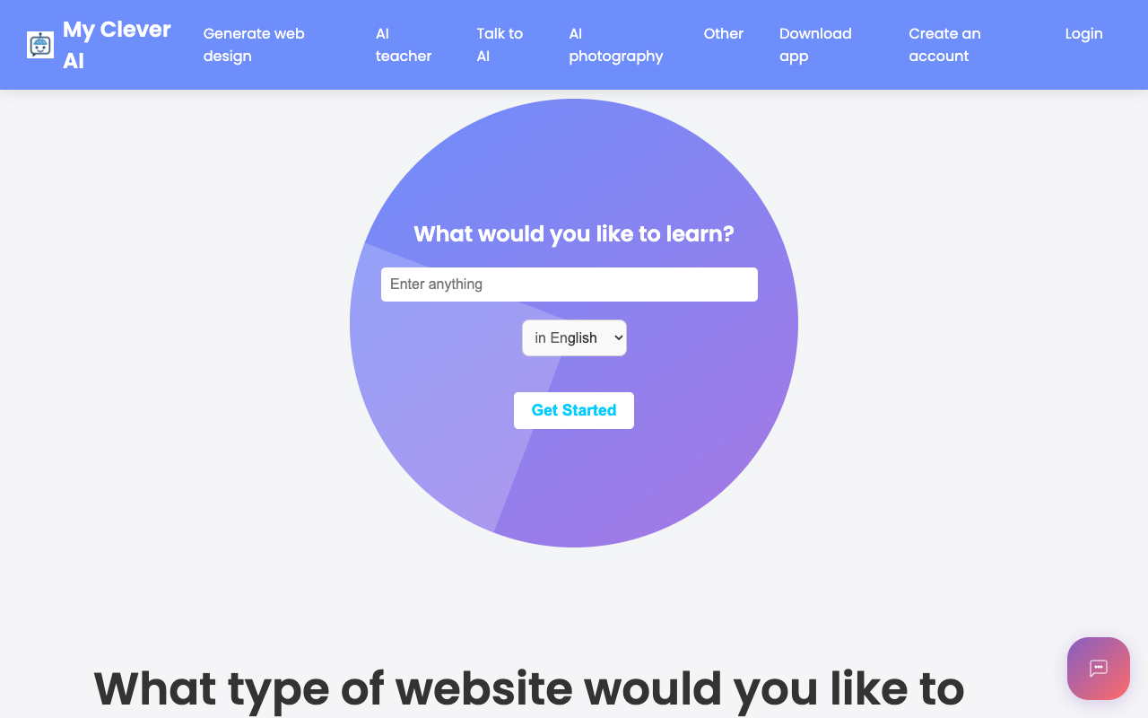MyCleverAI - Revolutionizing Website Design with AI Technology
