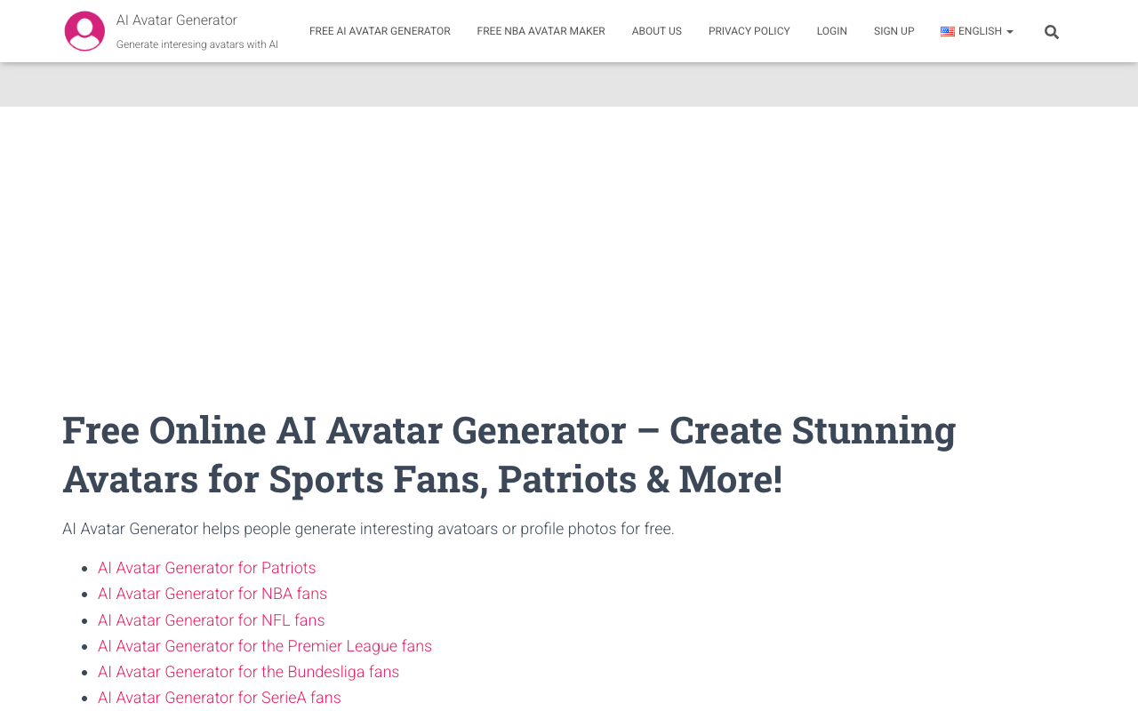 AI Avatar Generator - Create Custom Avatars with AI Technology