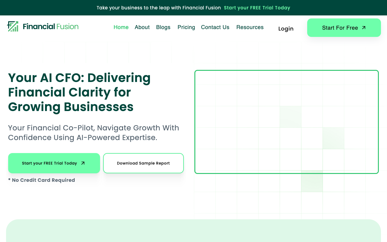 Financial Fusion - Your AI CFO for Financial Insights