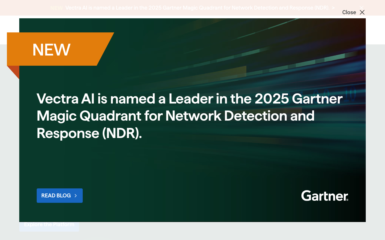 Vectra - Enhancing Cybersecurity with AI Technology