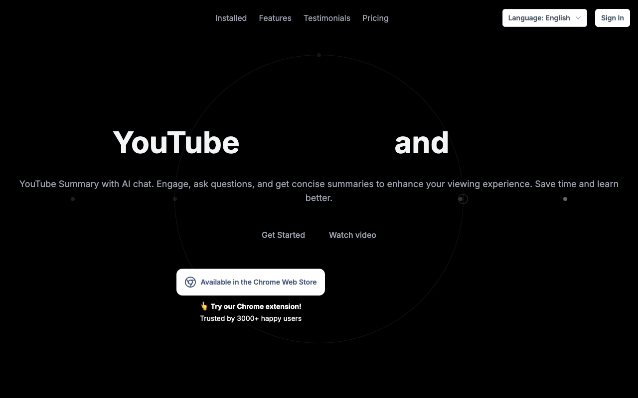 Summa - AI-powered YouTube Summaries and Interactive Chat