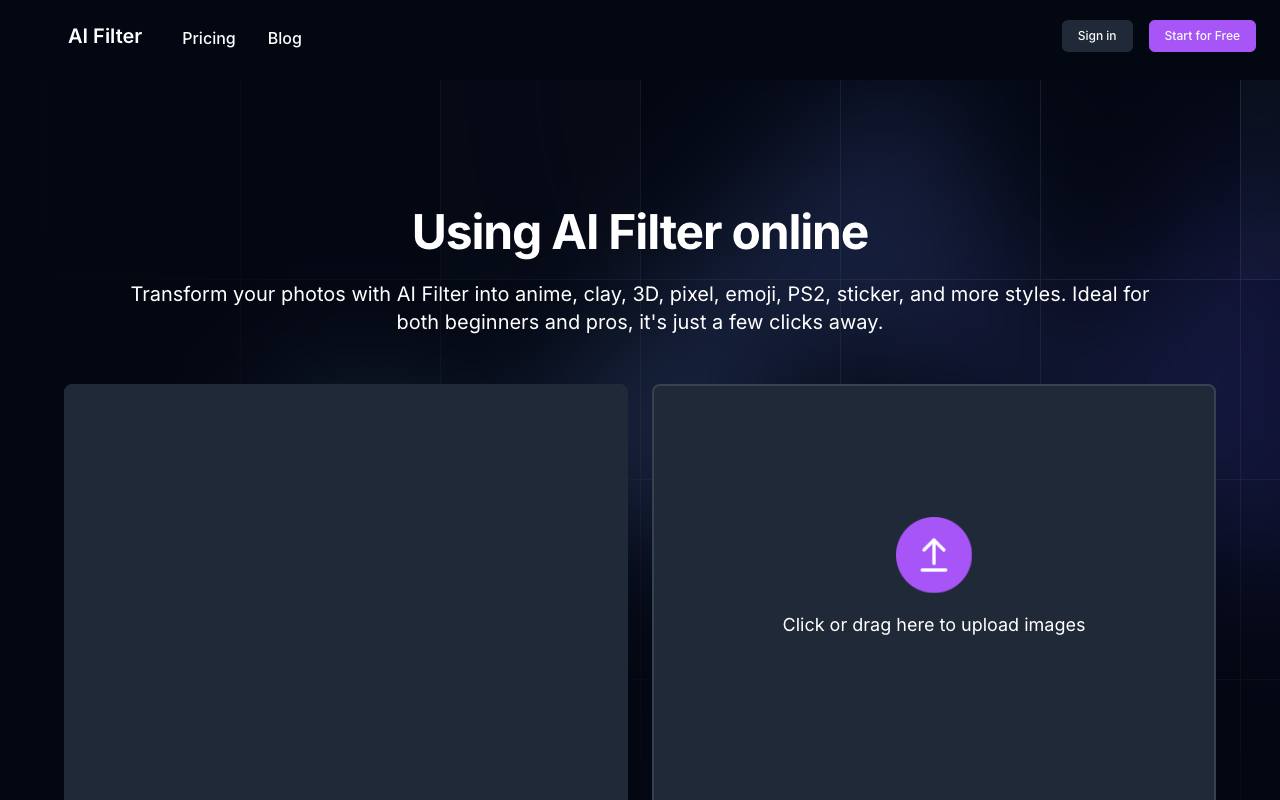 AI Filter - Enhance Your Images with AI Filters