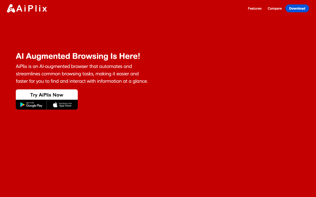 AiPlix - The AI Browser simplifying online browsing