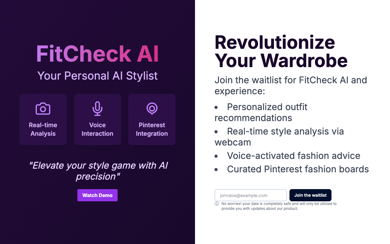 Fitcheck AI - Your Personal AI Stylist