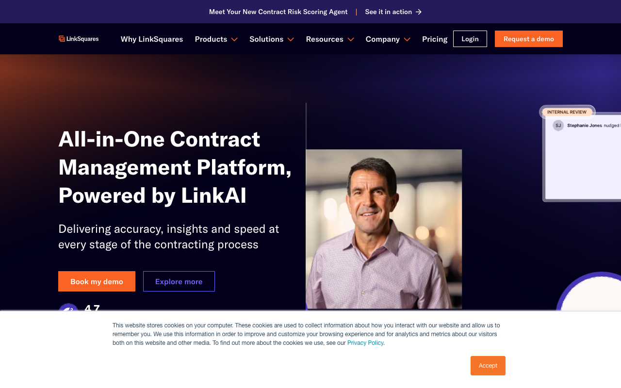 LinkSquares Cloud - Enhancing Legal Workflows with AI