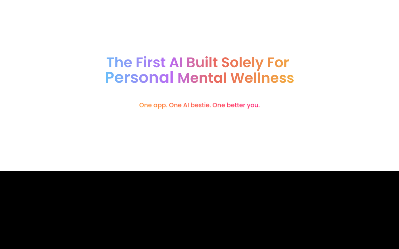 MYND - Personalized Mental Wellness Support with 24/7 AI Bestie
