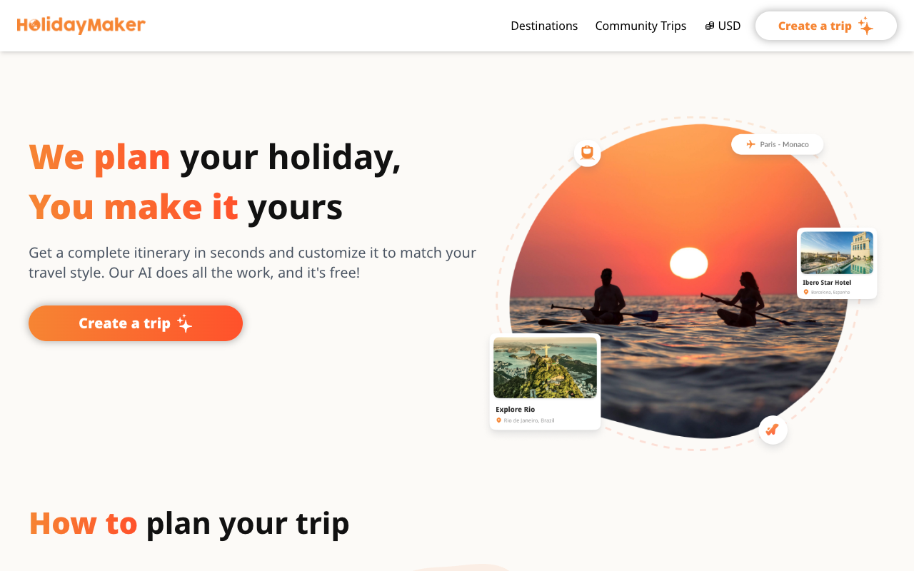 Next Trip AI - Your Personal AI-Powered Trip Planner