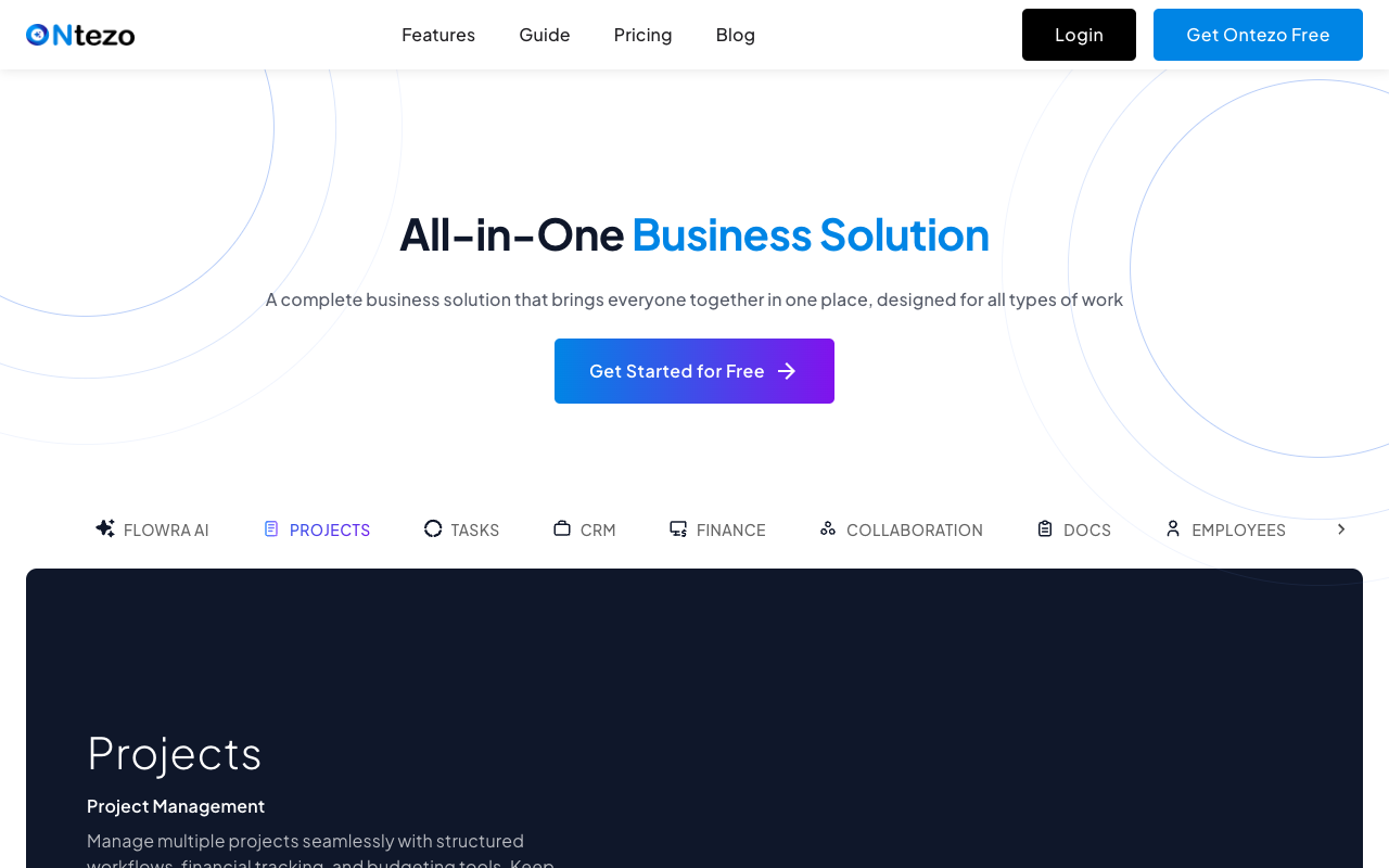 ONtezo - Revolutionizing Project Management with AI Technology