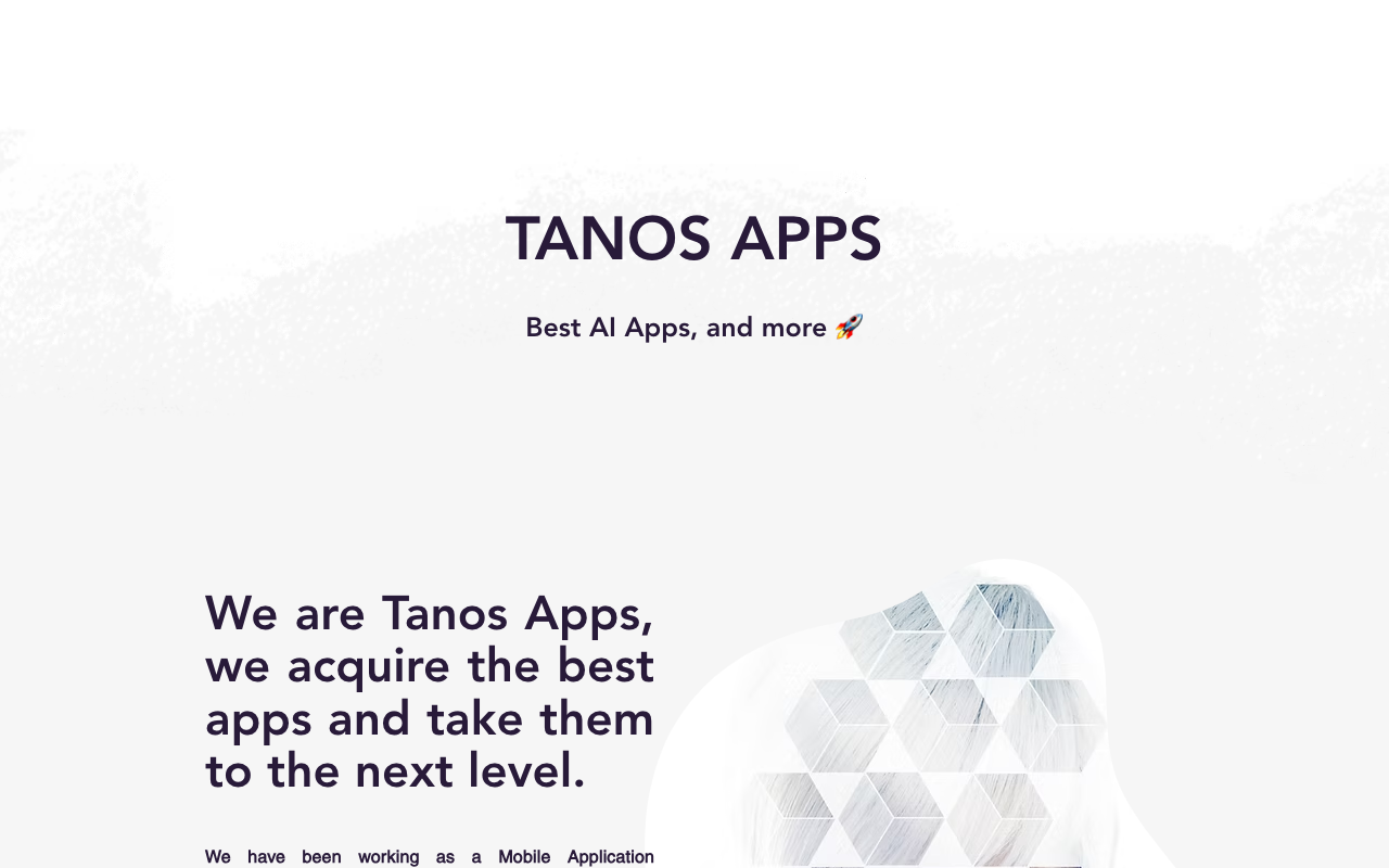 Tanos Apps - Enhancing Mobile Applications with Artificial Intelligence