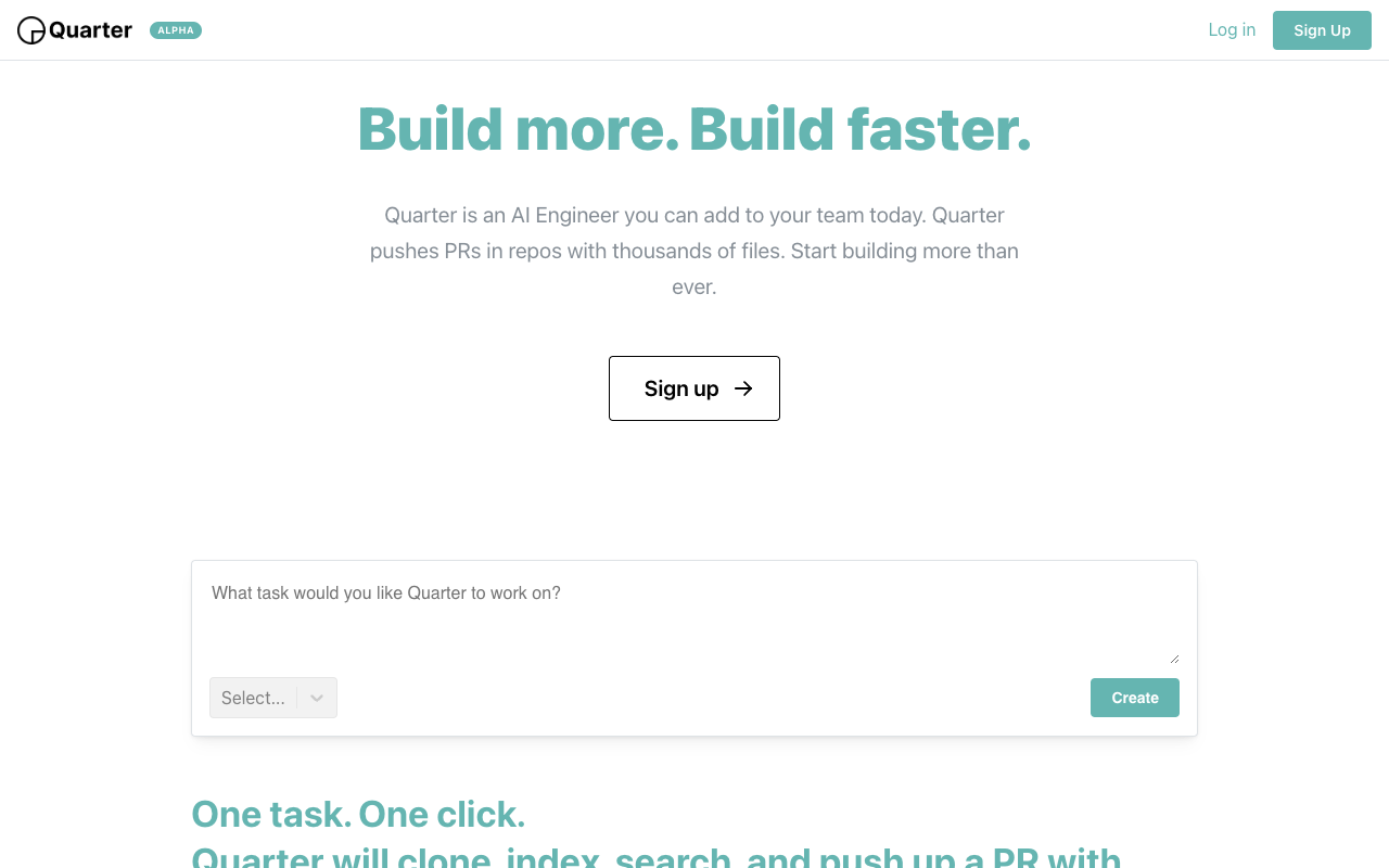 QuarterAI - Your AI Engineer for Automated Development Tasks