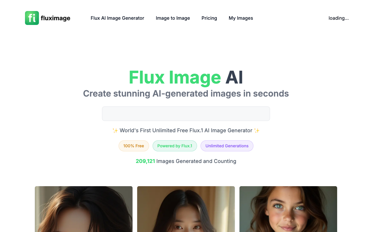 Flux Image - AI Image Generation Platform