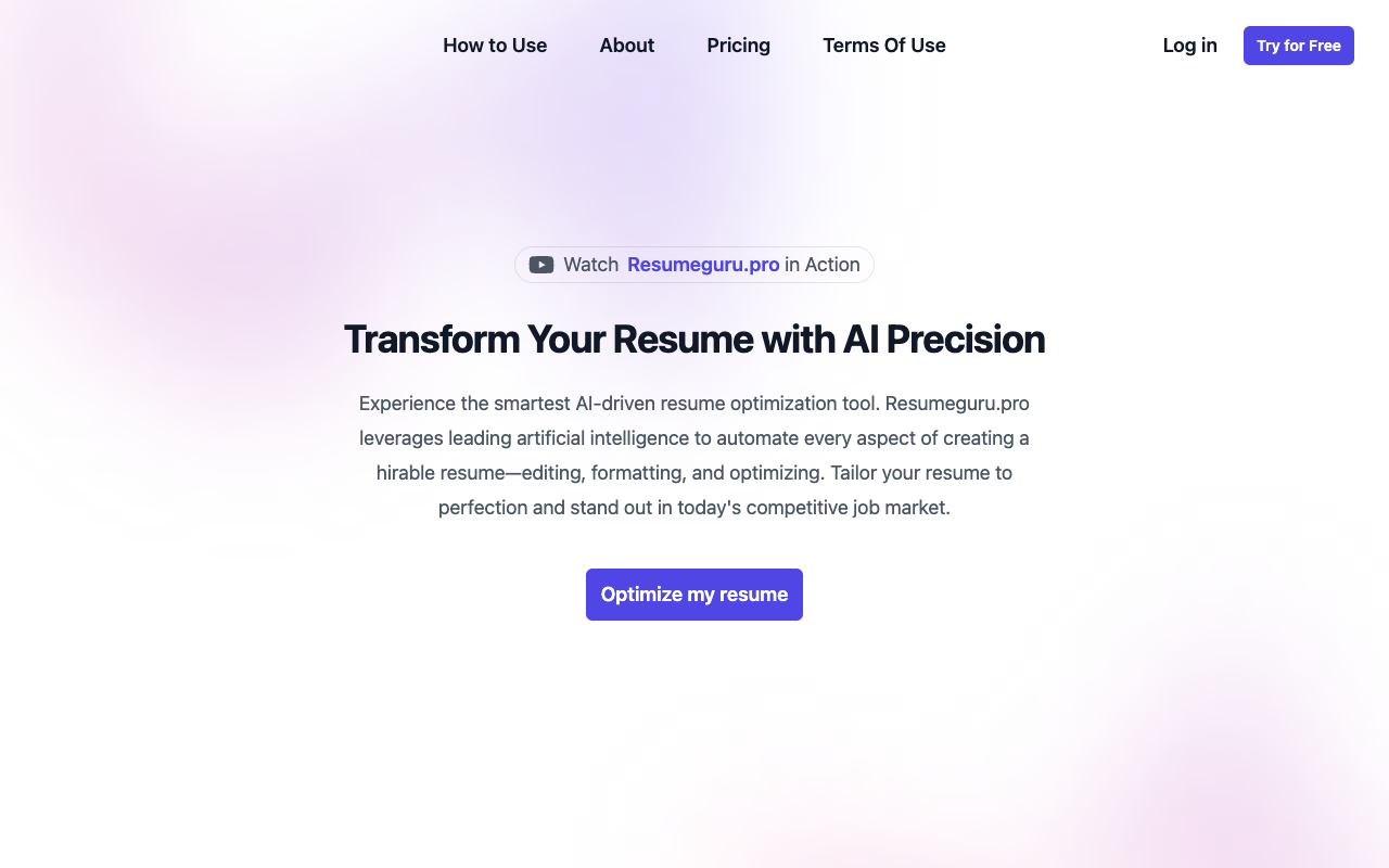 ResumeGuru - Your AI-Powered Career Assistant