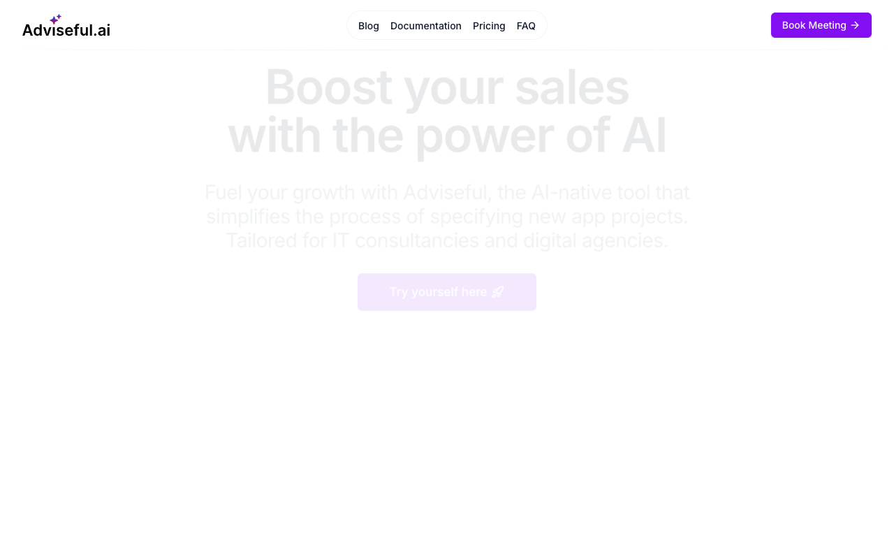 Adviseful - Simplify App Planning with AI Lead Generation