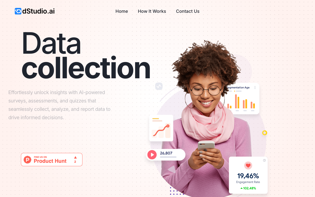 dStudio - Simplify Survey Creation with AI-powered dStudio.ai