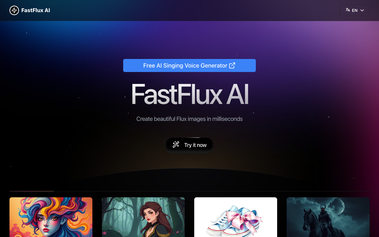 FastFlux AI - Innovative AI Image Generation Tool