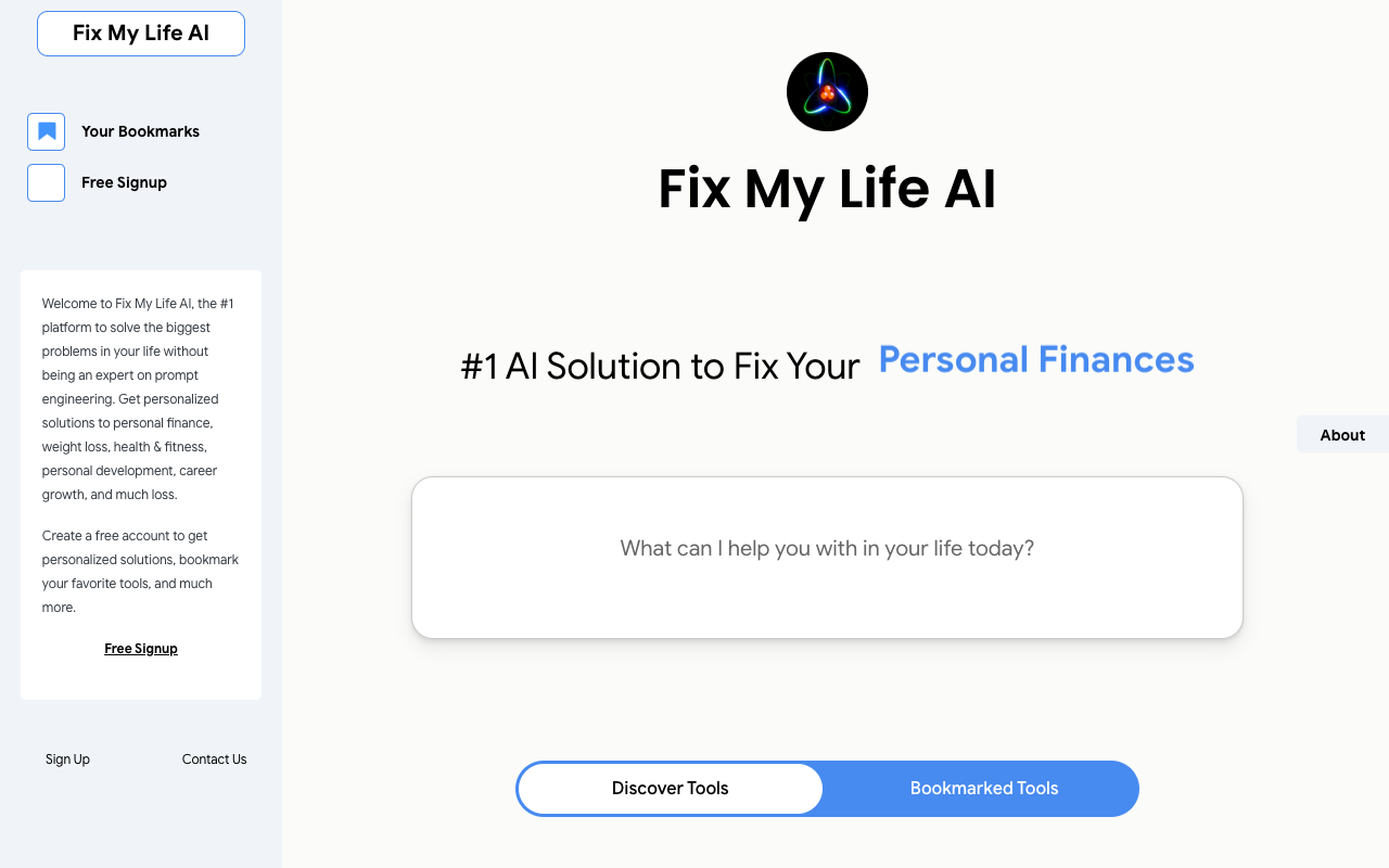 Fix My Life AI - Your All-in-one Solution for Everyday Challenges