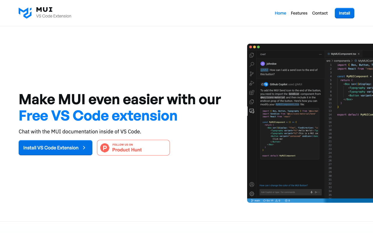 MUI for VS Code - Enhancing Your Development Experience