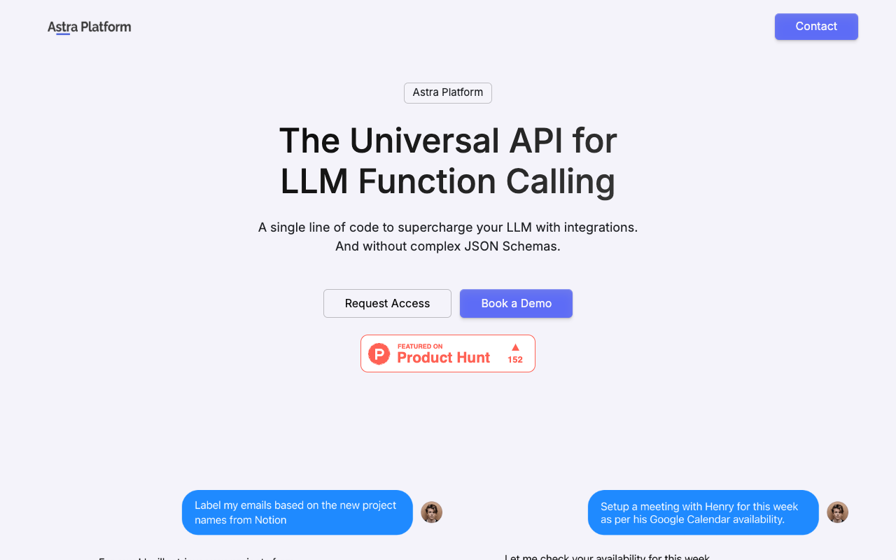 Astra AI - Simplifying LLM Integration with Universal API