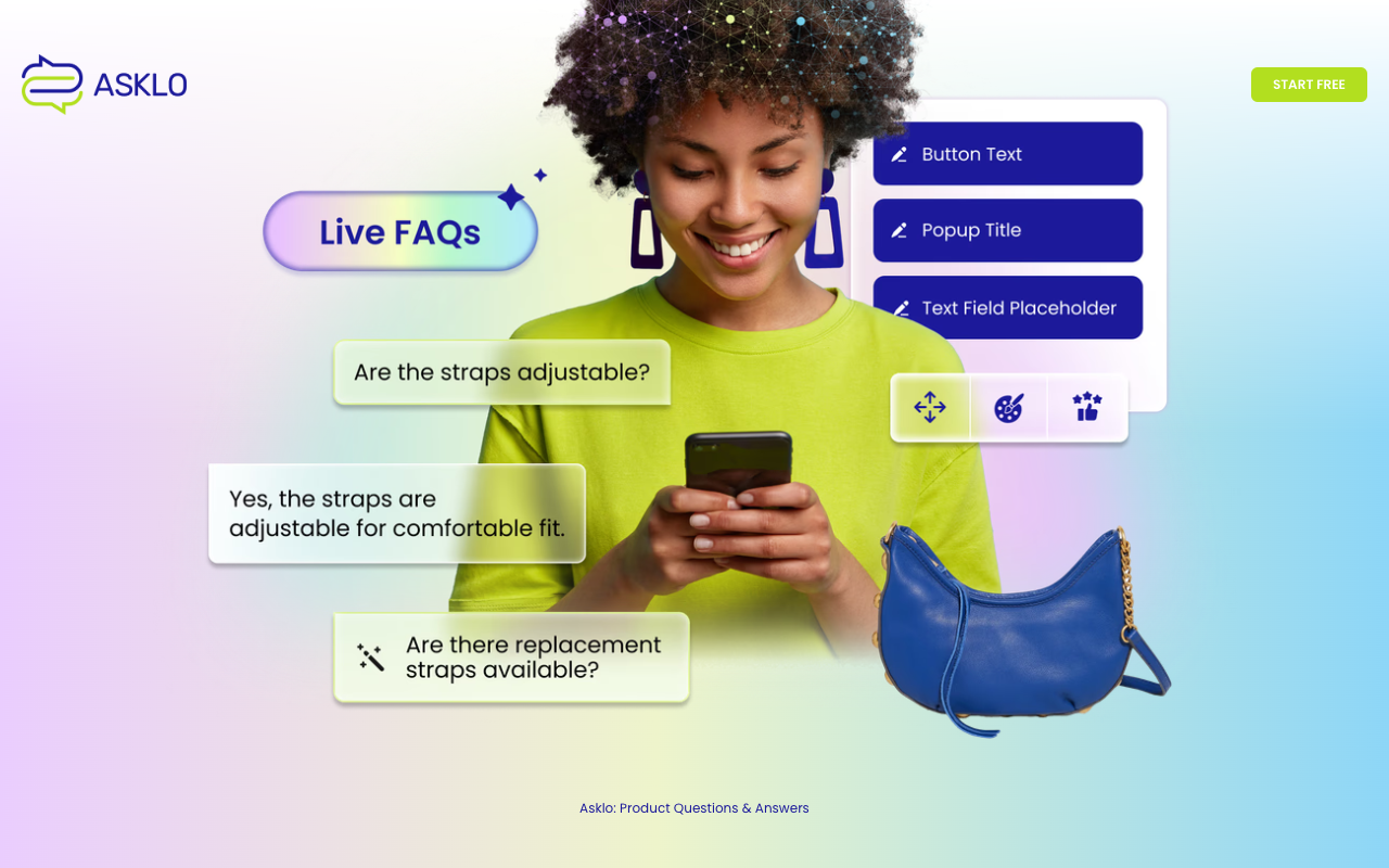 Asklo AI - Your AI-Powered Product Page Assistant