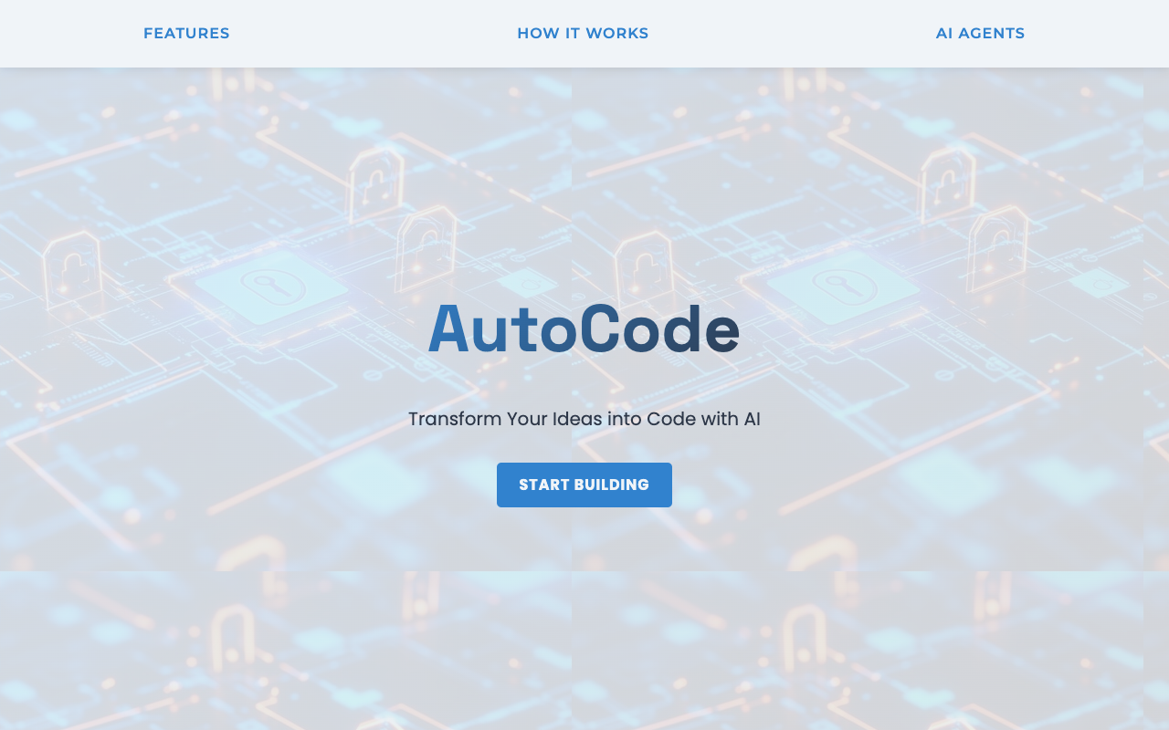AutoCode - Revolutionizing Software Development with AI