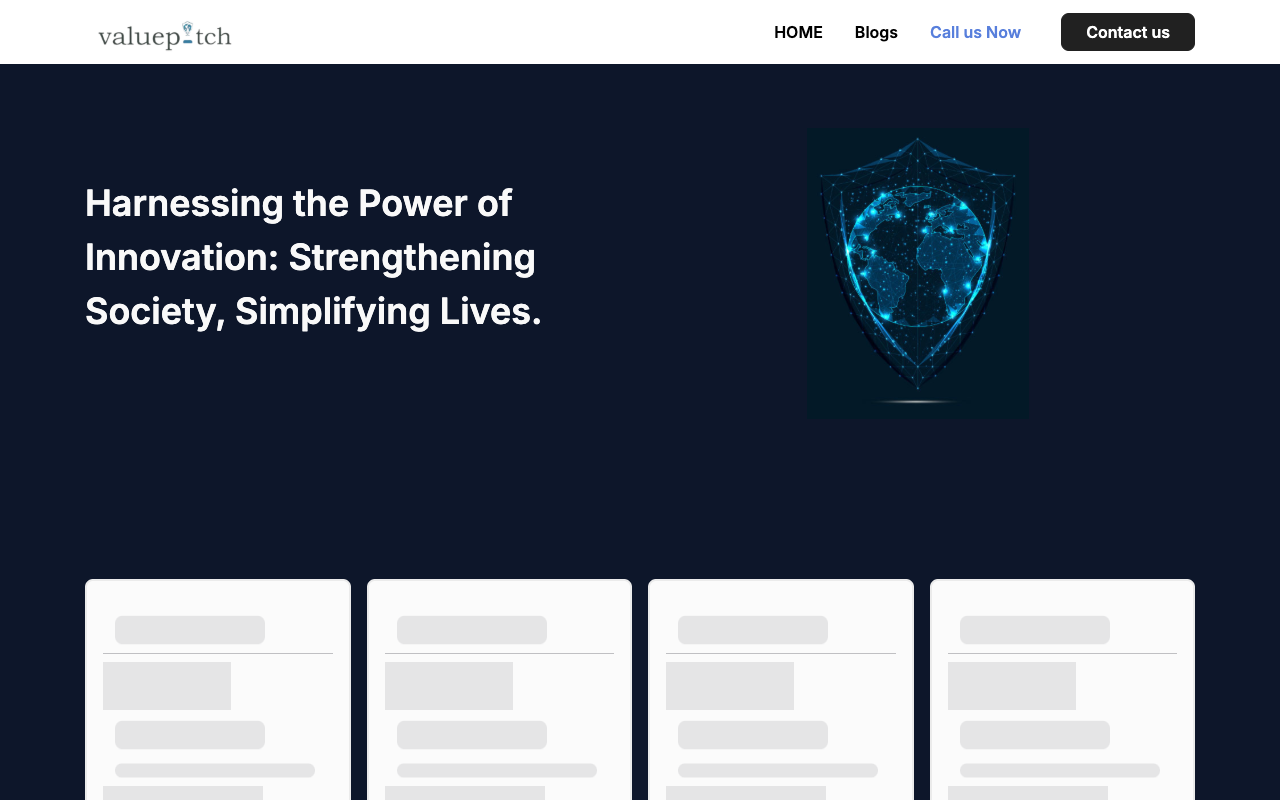 Valuepitch - Empowering Progress, Simplifying Lives