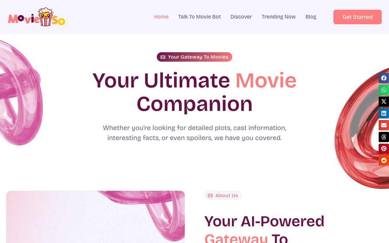 Movie.so - Your AI-Powered Movie Companion